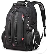 Red Lemon Swisslook Polyester Bange Series 45L 15.6-inch Laptop Bags Backpack for Men and Women W...