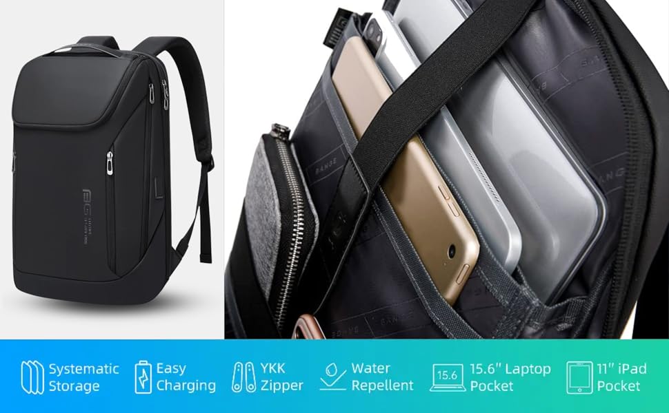 SPN-BFCC BANGE Captain Business Smart Backpack Waterproof