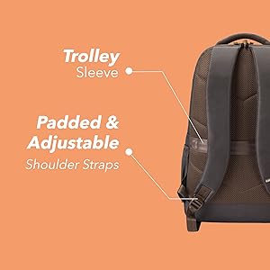 Trolley sleeve, Padded &amp; adjustable shoulder straps