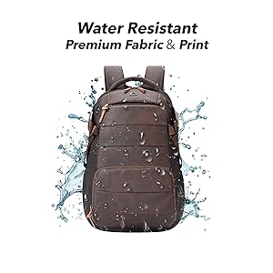 Water resistant premium fabric &amp; print